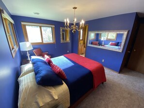 5 slaapkamers, een strijkplank/strijkijzer, gratis wifi, beddengoed