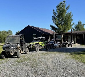 Property grounds - Controlled Chaos Basecamp - centered between Jackson & Clark County Trail System (Merrillan)