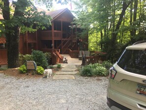 Property grounds - FALLING WATERS ~ 2b/2b SPECTACULAR VIEW HANGING OVER FALLS, UPSCALE FURNISHINGS. (Lake Toxaway)