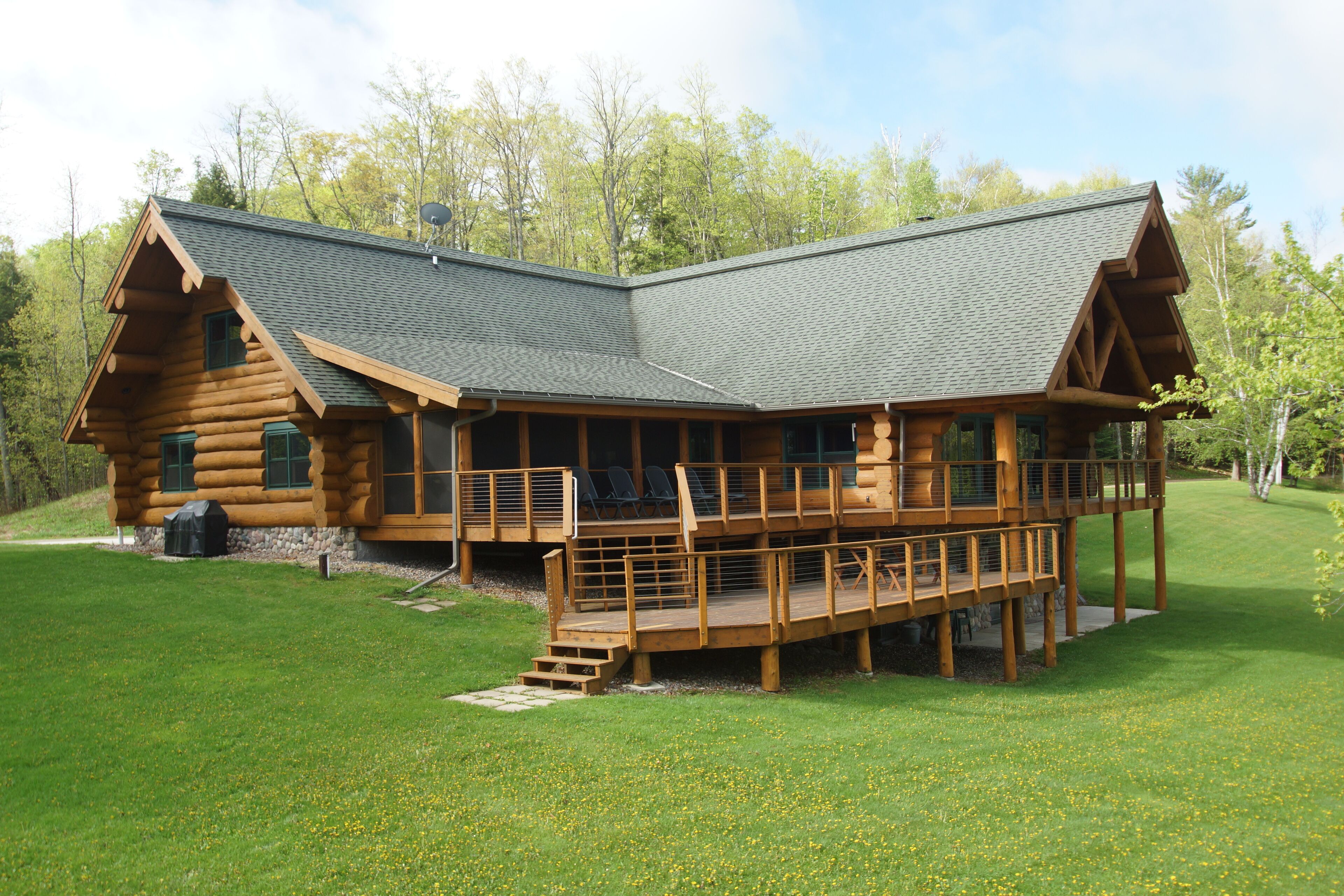 One of a Kind North Woods Lake Lodge