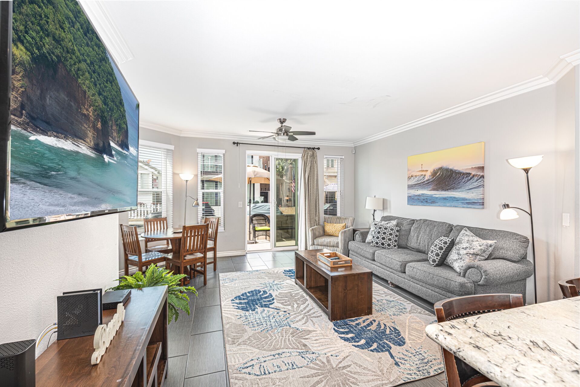 First Block From Beach! | Newly-Remodeled | Cool, Coastal Interior | Walk to Newport Favorites!