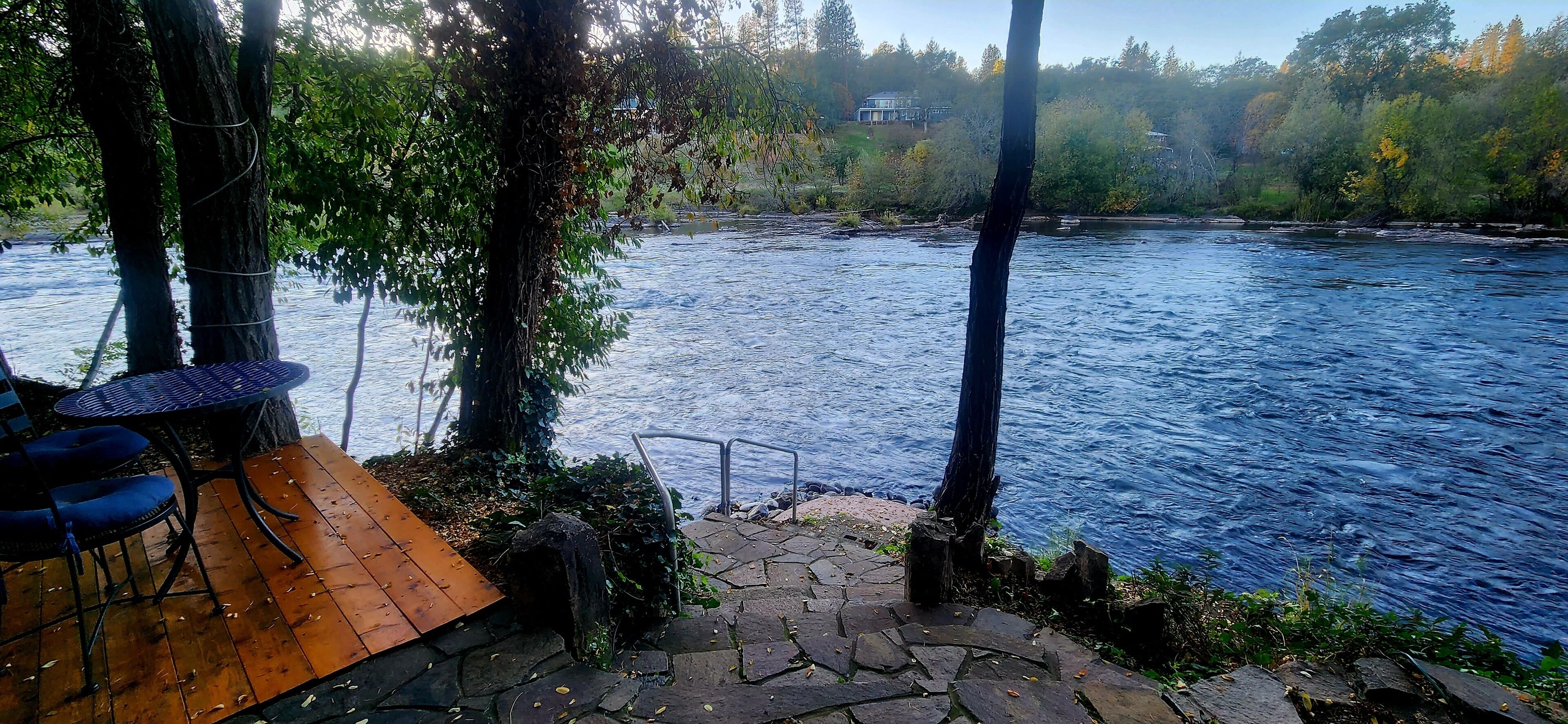 Access to the River and Great Fishing