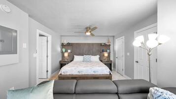 Strykejern/-brett, wi-fi (inkludert) og sengetøy