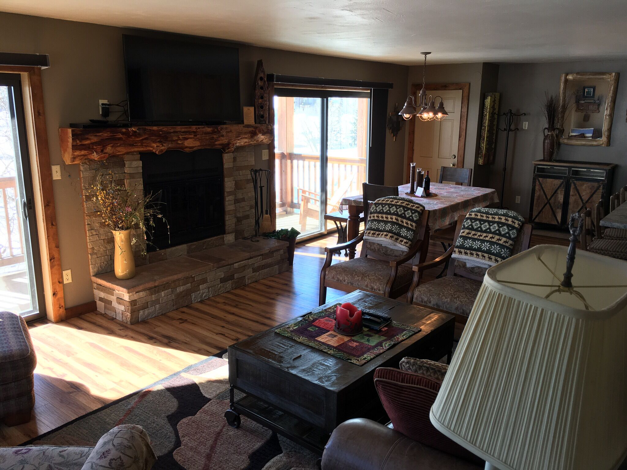 Beautiful new fireplace!
