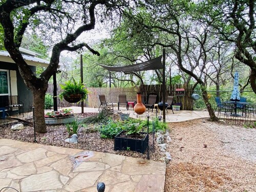 A Dog-Friendly Family Resort awaits you in the quiet Texas Hill Country