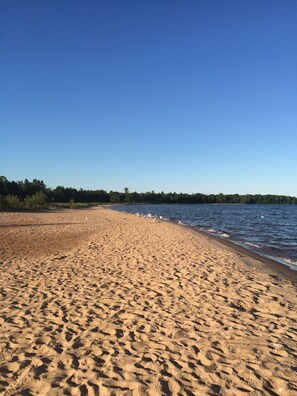 Sun-loungers, beach towels