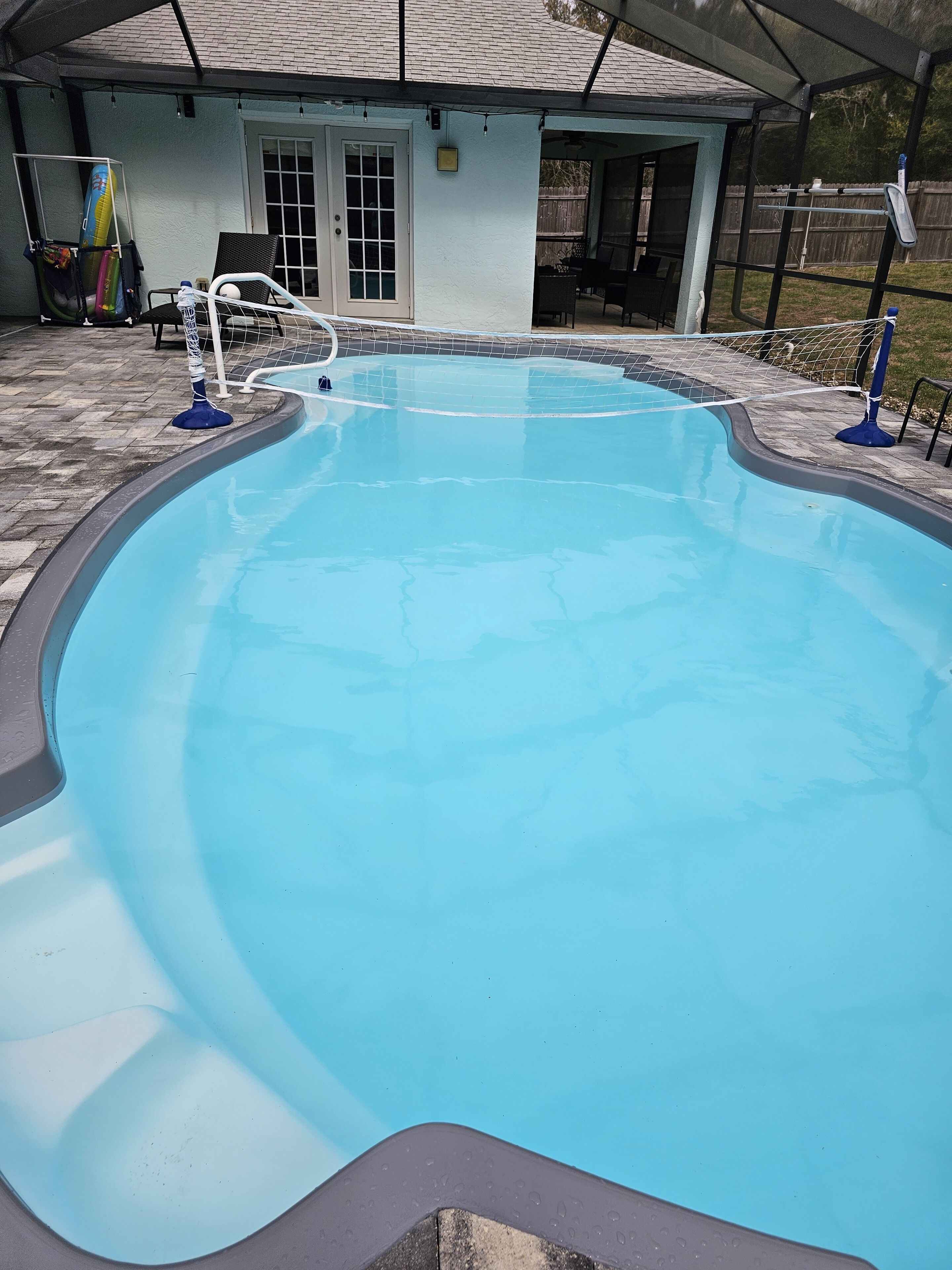 Piscine chauffée