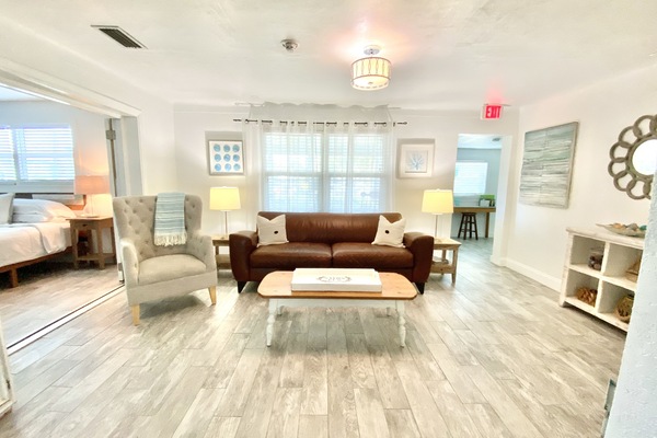 Comfortable living room to relax and unwind.