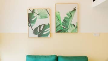 1 bedroom, desk, blackout drapes, iron/ironing board
