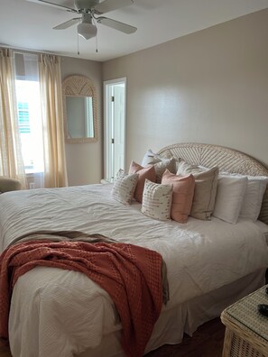 4 dormitorios, tabla de planchar con plancha, wifi gratis y ropa de cama