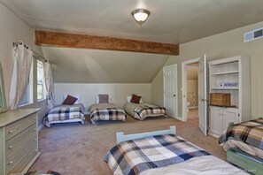 5 多间卧室、WiFi、床单