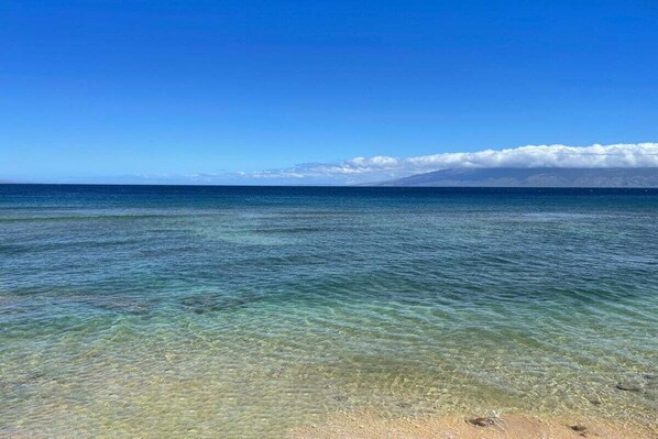 In Strandnähe, Liegestühle, Strandtücher