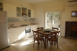 Fridge, microwave, oven, stovetop - Gorgeous 2 Bedroom Kosher Apt. in Nachlaot, Adjacent to Town (Jerusalem)
