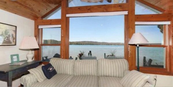 TV, DVD player, books