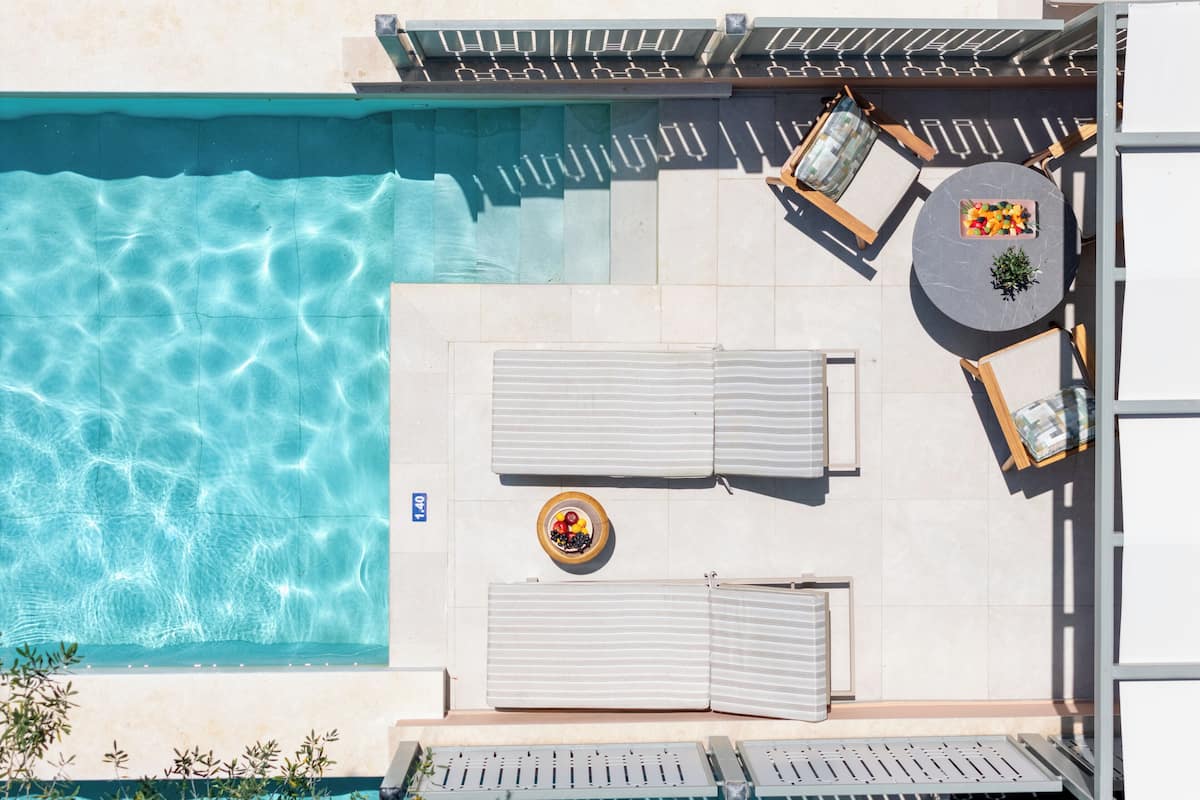 Deluxe Junior Suite, Private Pool | Terrace/patio