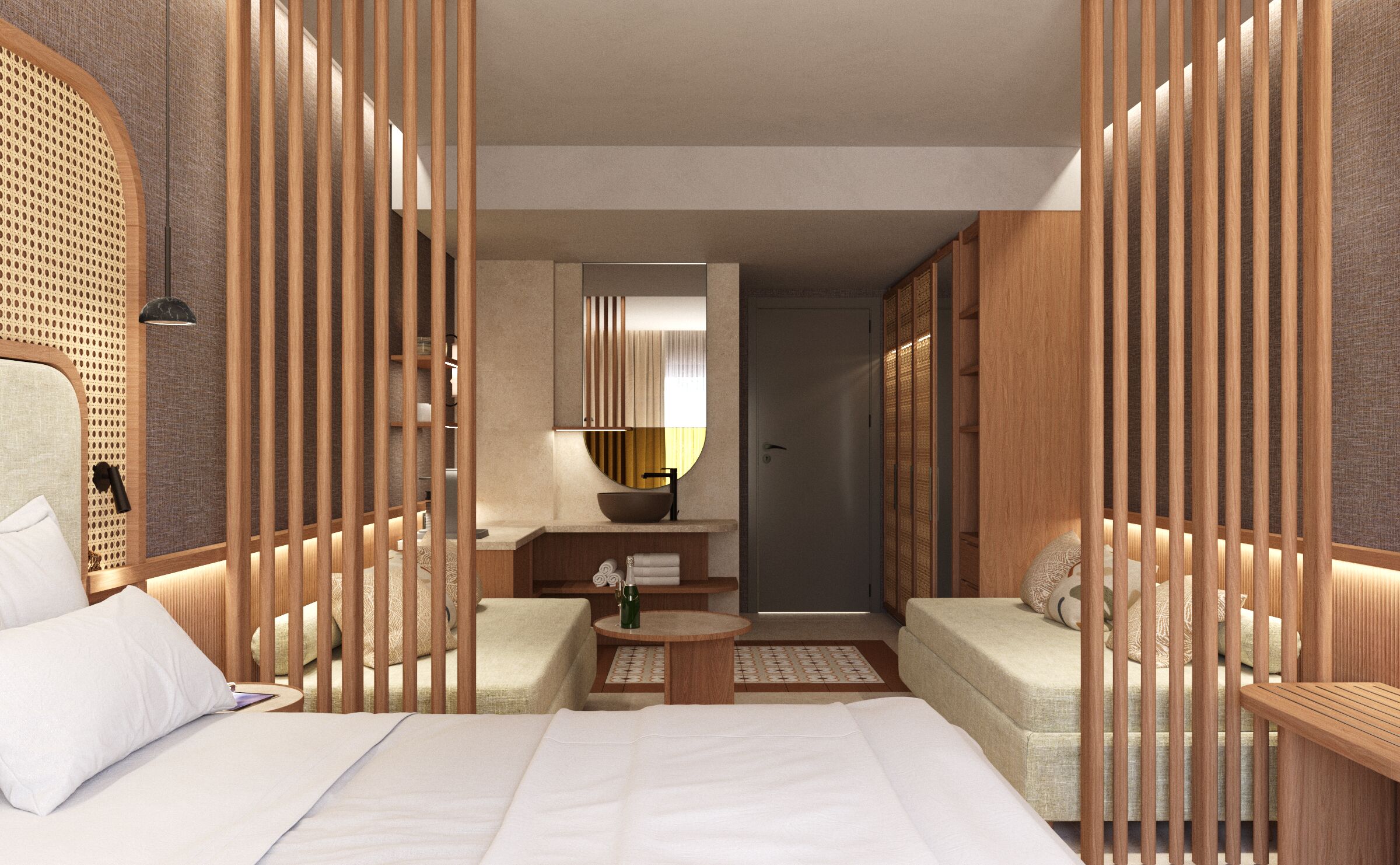 deluxe junior suite | 1 bedroom, premium bedding, in-room safe, desk