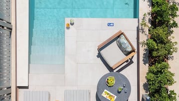 Deluxe Double Room, Private Pool | Terrace/patio