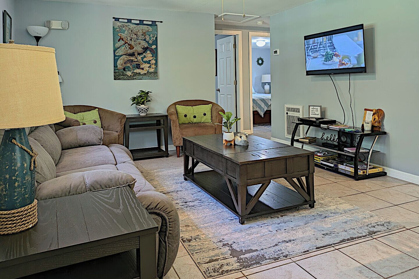 Téléviseur, chaîne audio