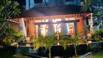 Front of property - evening/night