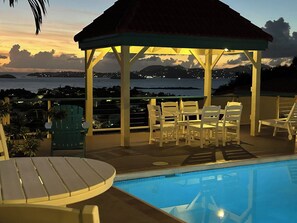 Pool - Exclusive Wraparound Deck, A/C, and Breathtaking Water Views – Your Perfect Getaway! (Cruz Bay)