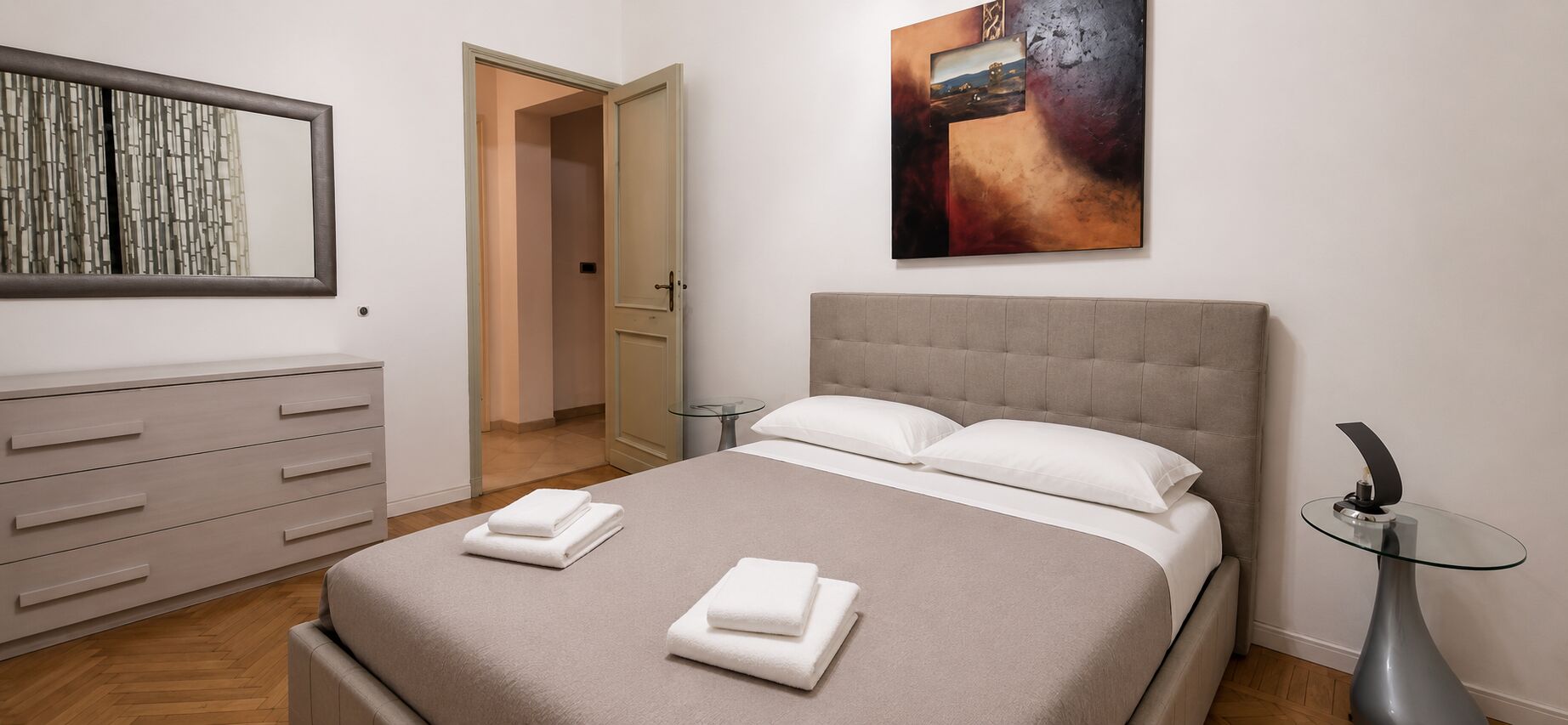 Apartamento, 2 habitaciones | 2 dormitorios, cunas (de pago), ropa de cama