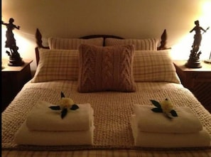 Studio | Draps en coton égyptien, minibar, draps fournis