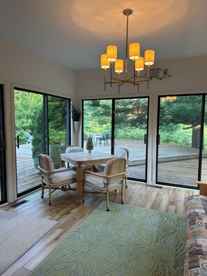 Interior - Waterfront! Quiet, Spacious, Serene Retreat Located in a Private Wooded Setting (Fife Lake)
