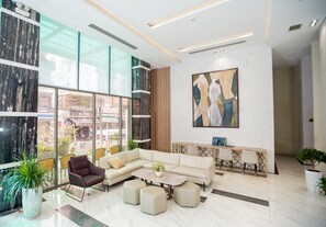 Lobby sitting area