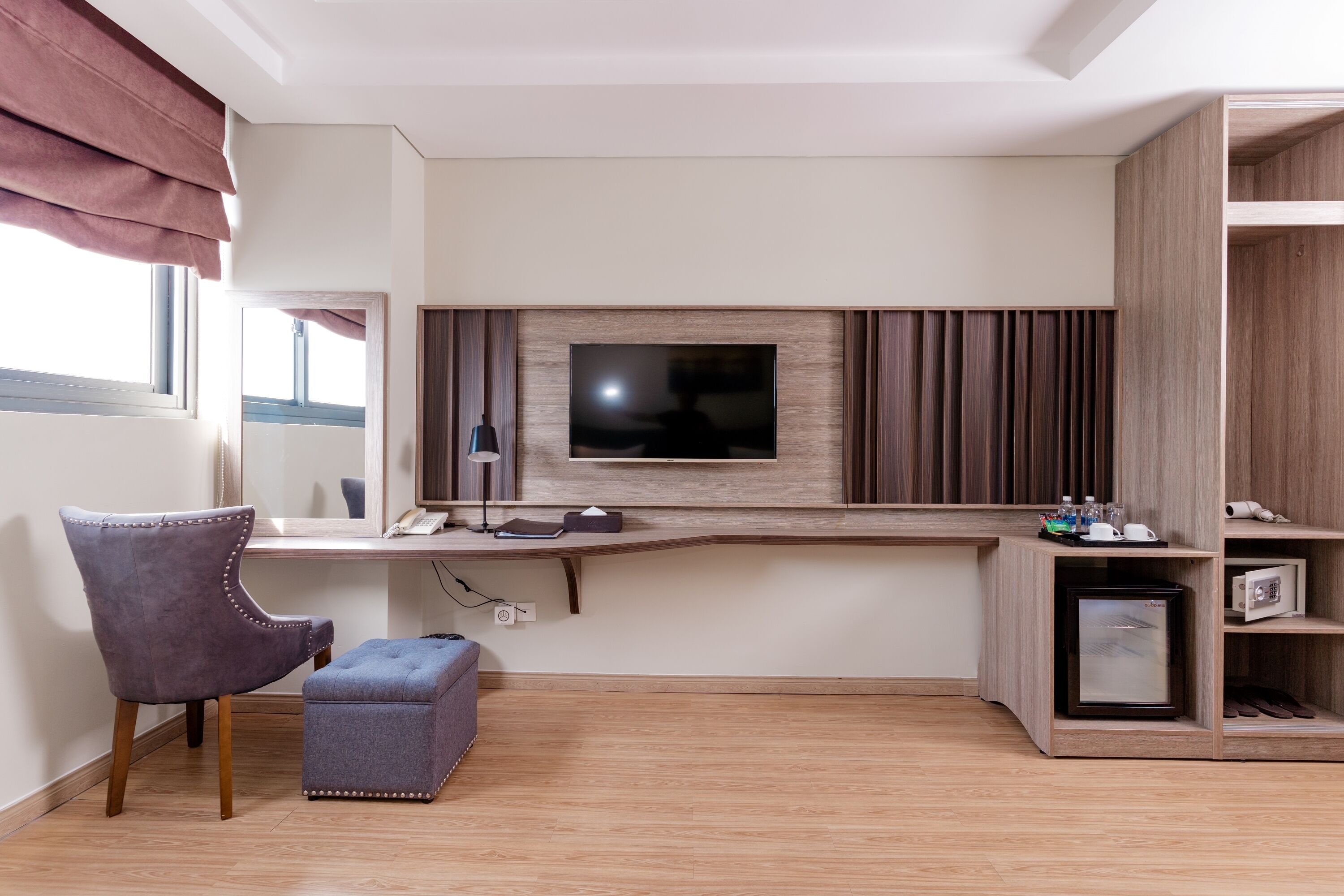 superior room, city view | 1 bedroom, minibar, in-room safe, desk