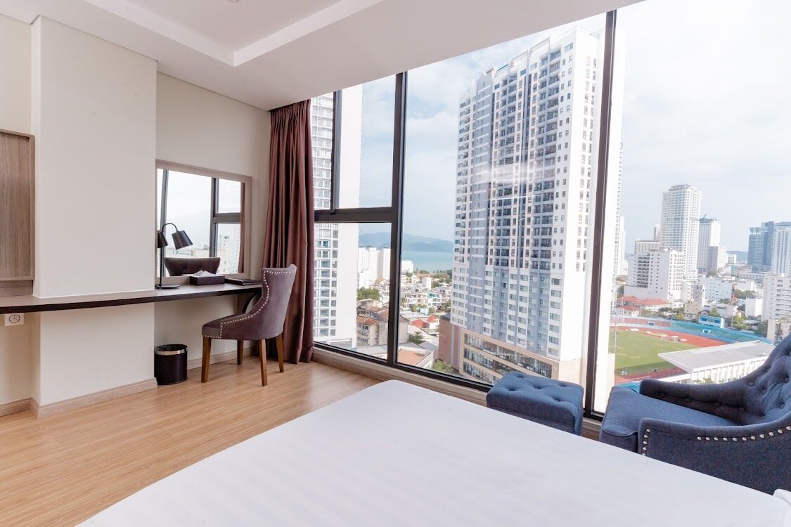 deluxe room, sea view | view from room