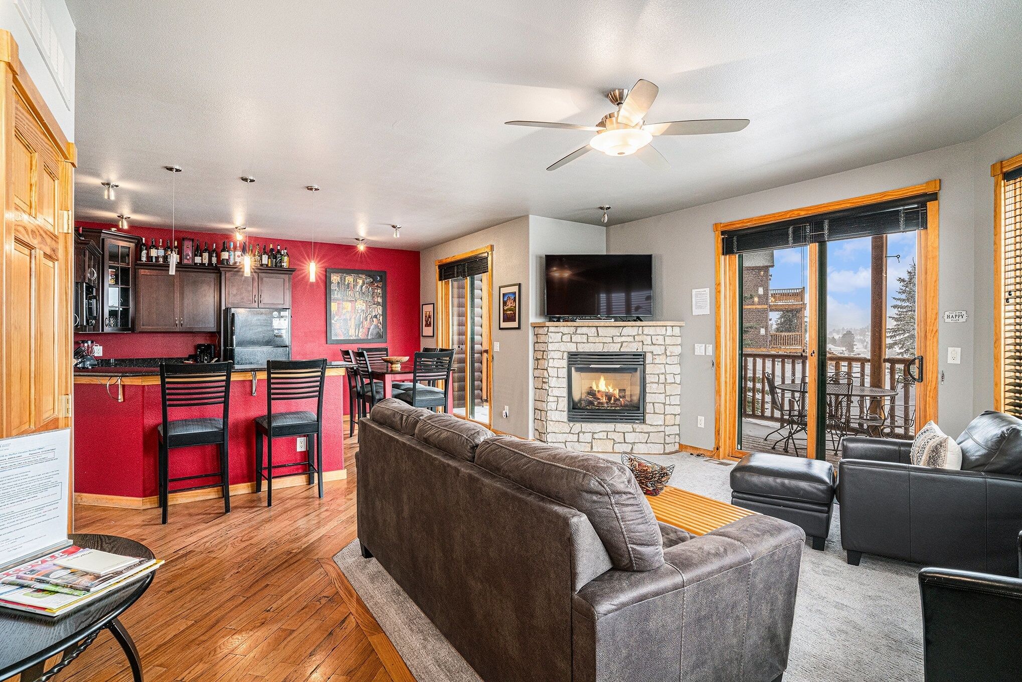 Condo, 2 Bedrooms | Living area | Flat-screen TV