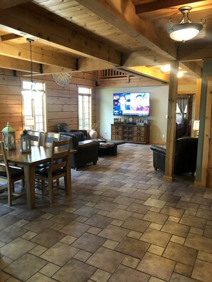 Interior - LUXURY LOG HOME WITH YOUR PRIVATE DOCK ON THE CHAIN O LAKES (Waupaca)