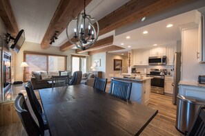 Apartment, 2 Bedrooms | Private kitchen | Fridge, oven, coffee/tea maker - Recently Remodeled Ski Lodge Styled Plaza Condo - No Cleaning Fee! by RedAwning (Crested Butte)