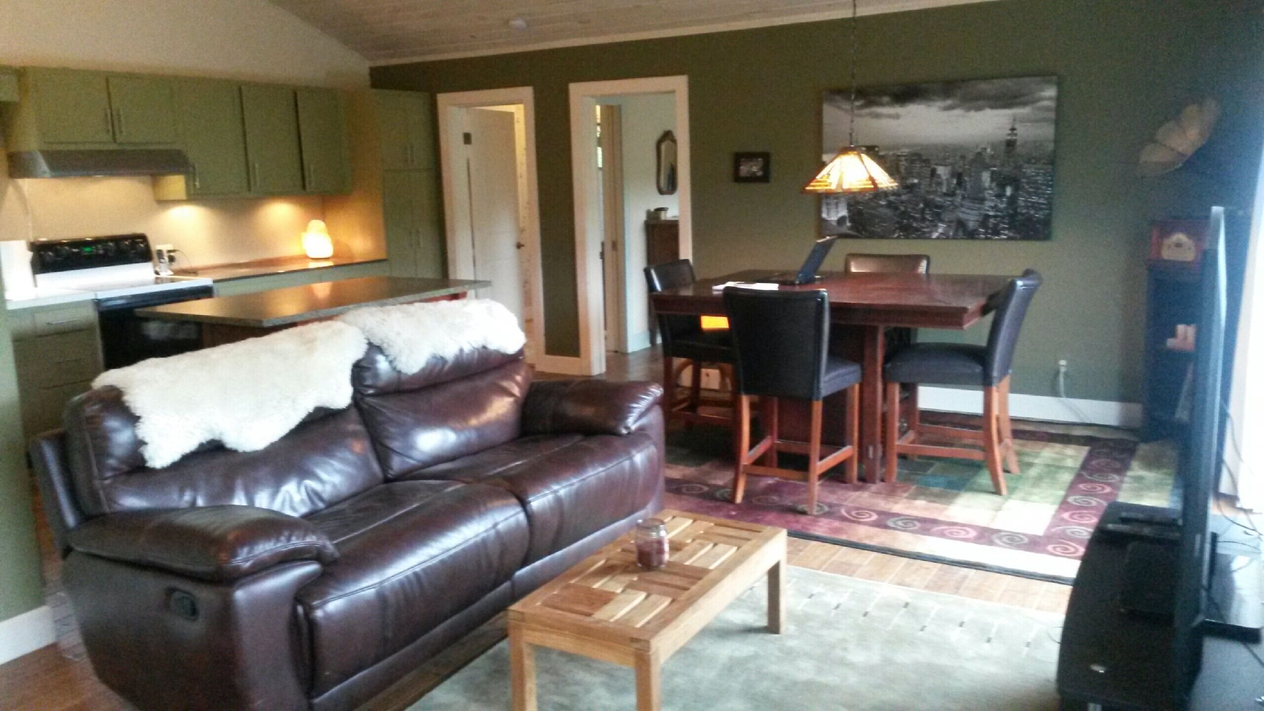 Naples Mountain View Cabin! Amazing Views! Hot Tub! Fireplace! 20 Acres!