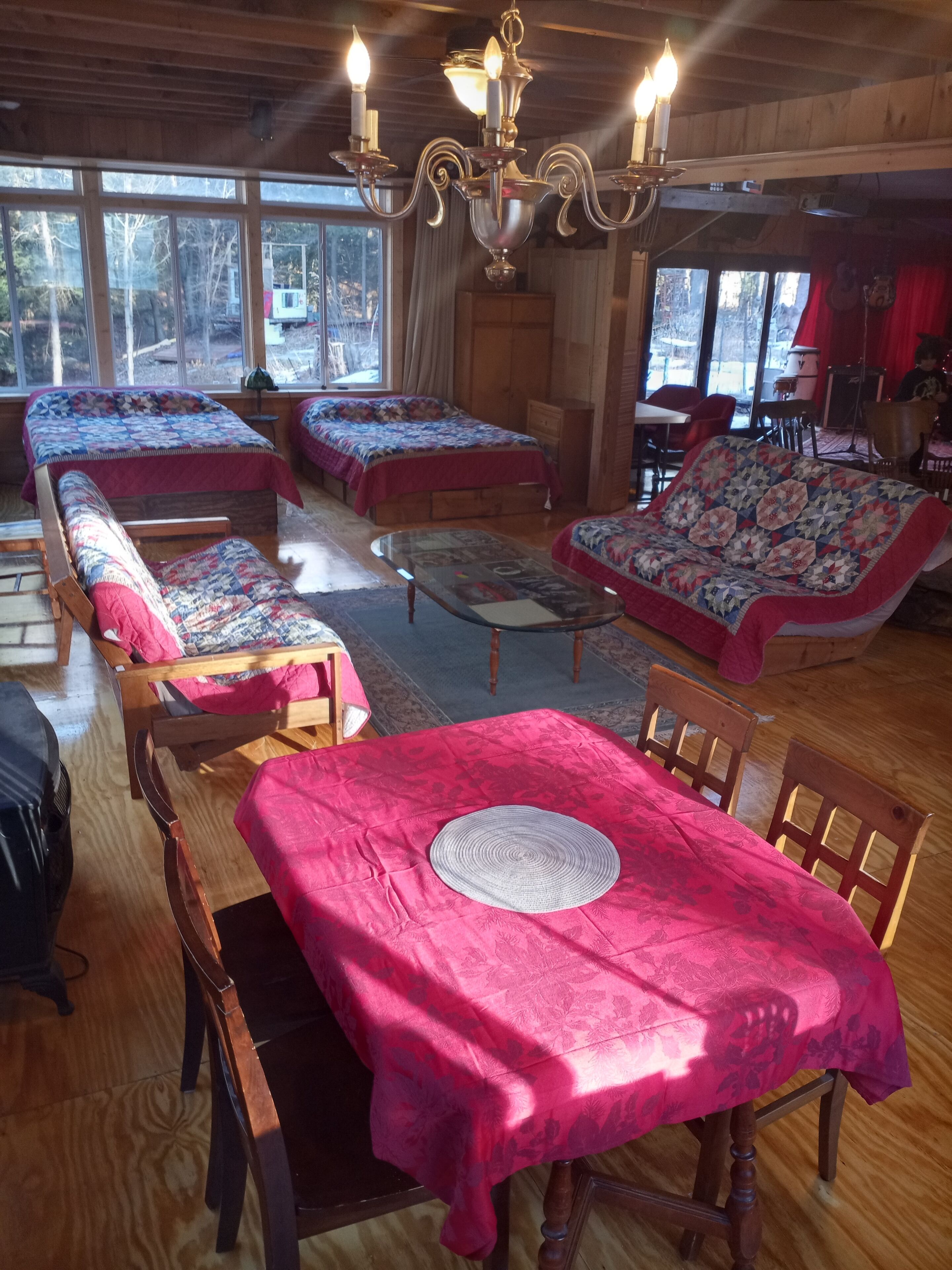 The Creation Station is a cozy place so make yourself at home.