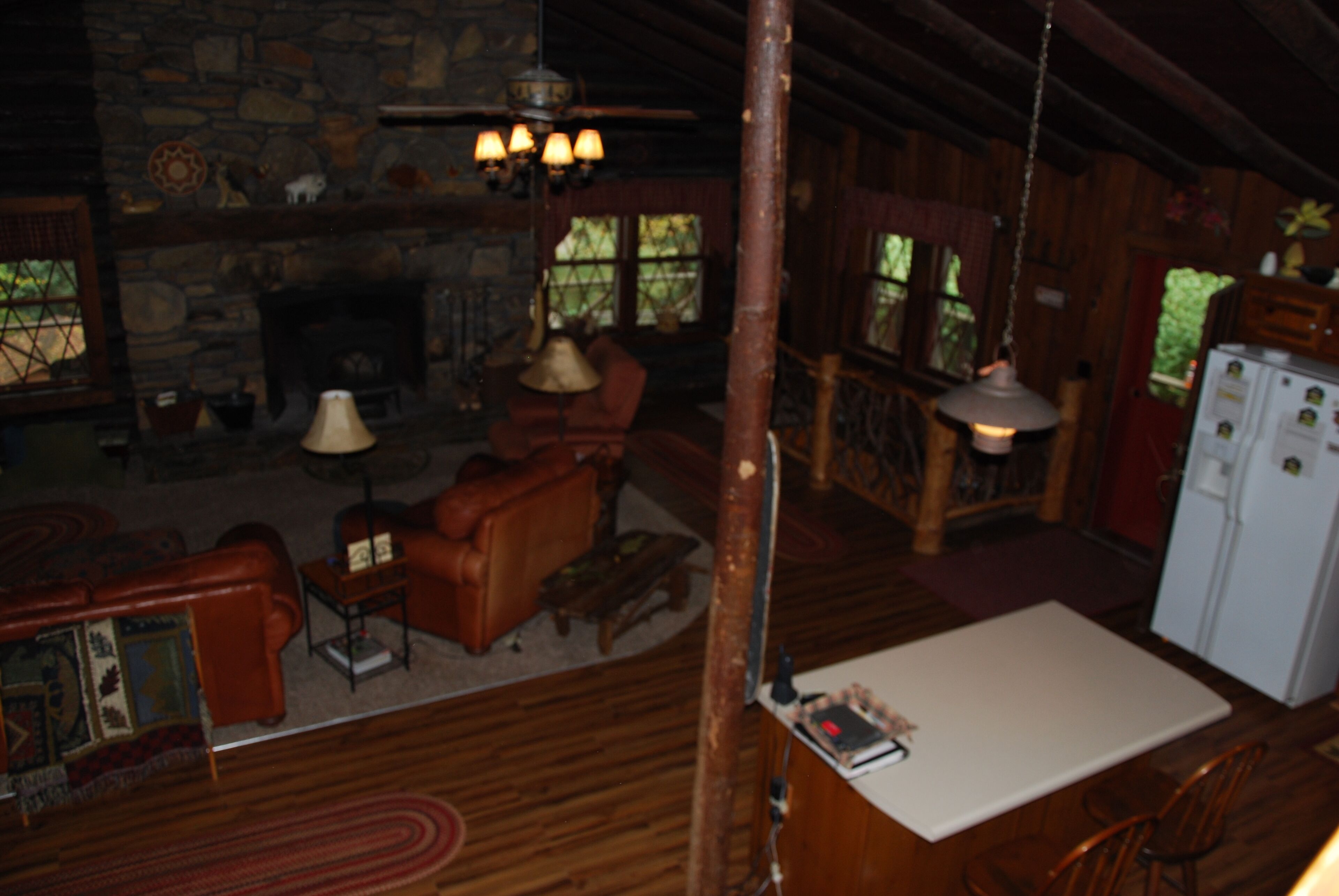 Fisherman's Retreat Adirondack Chalet Log/4 Bdrm/Pool Table