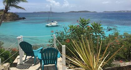 BeachFront Cottage-St John's Best Kept Secret just 2 blks to Town, Rent 1 or 2 B