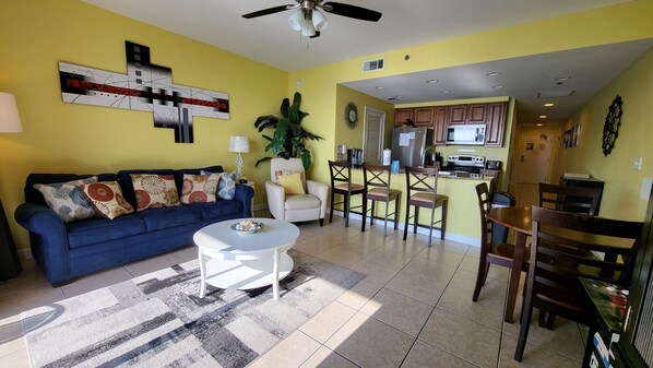 Smart TV, video games, DVD player, books