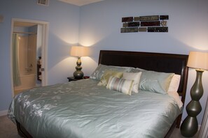 1 bedroom, iron/ironing board, travel crib, free WiFi