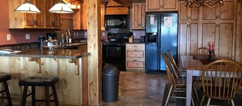 The Rising Wolf , with sunset views of Glacier Park