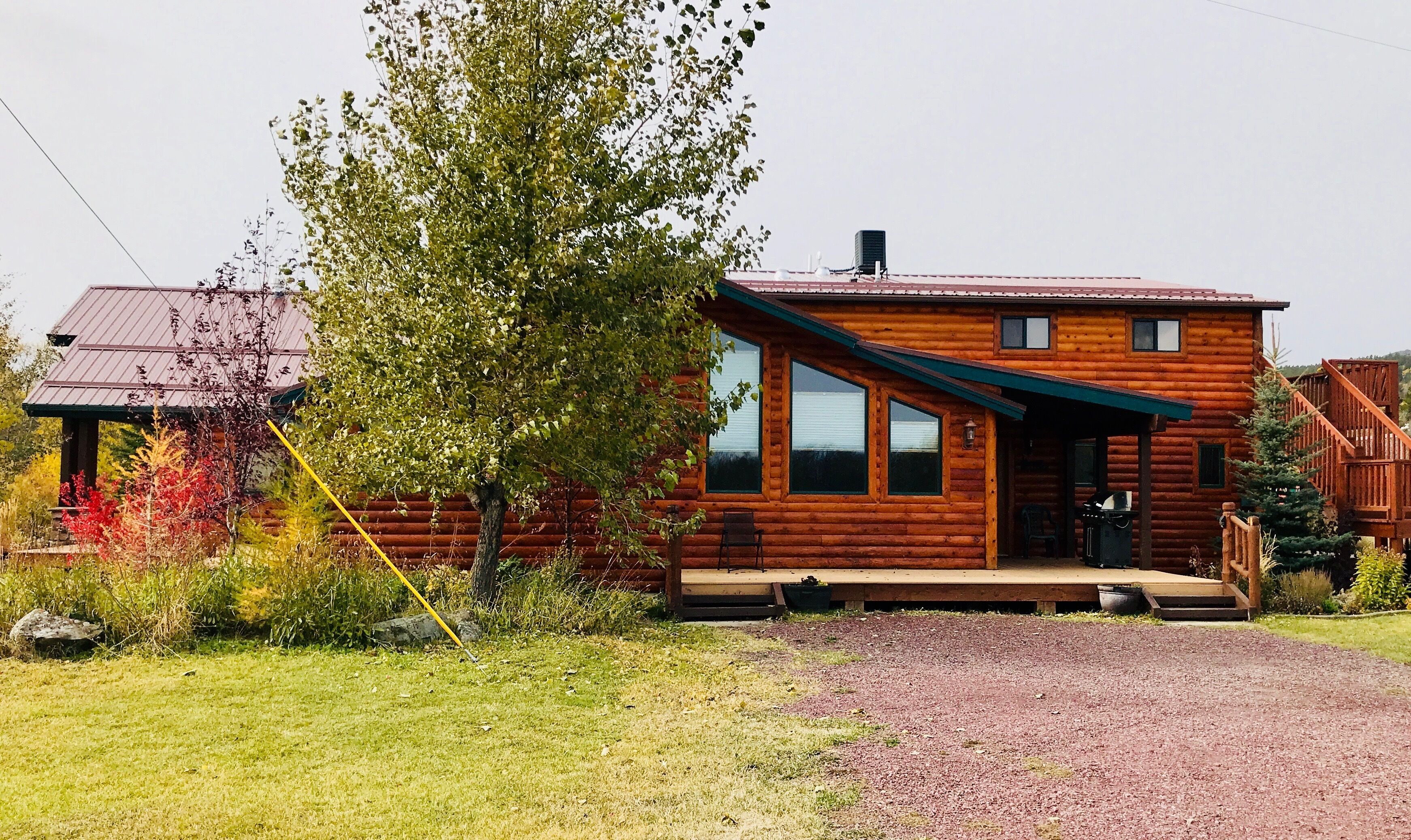 The Rising Wolf , with sunset views of Glacier Park 