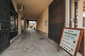 Entrée de l’hébergement