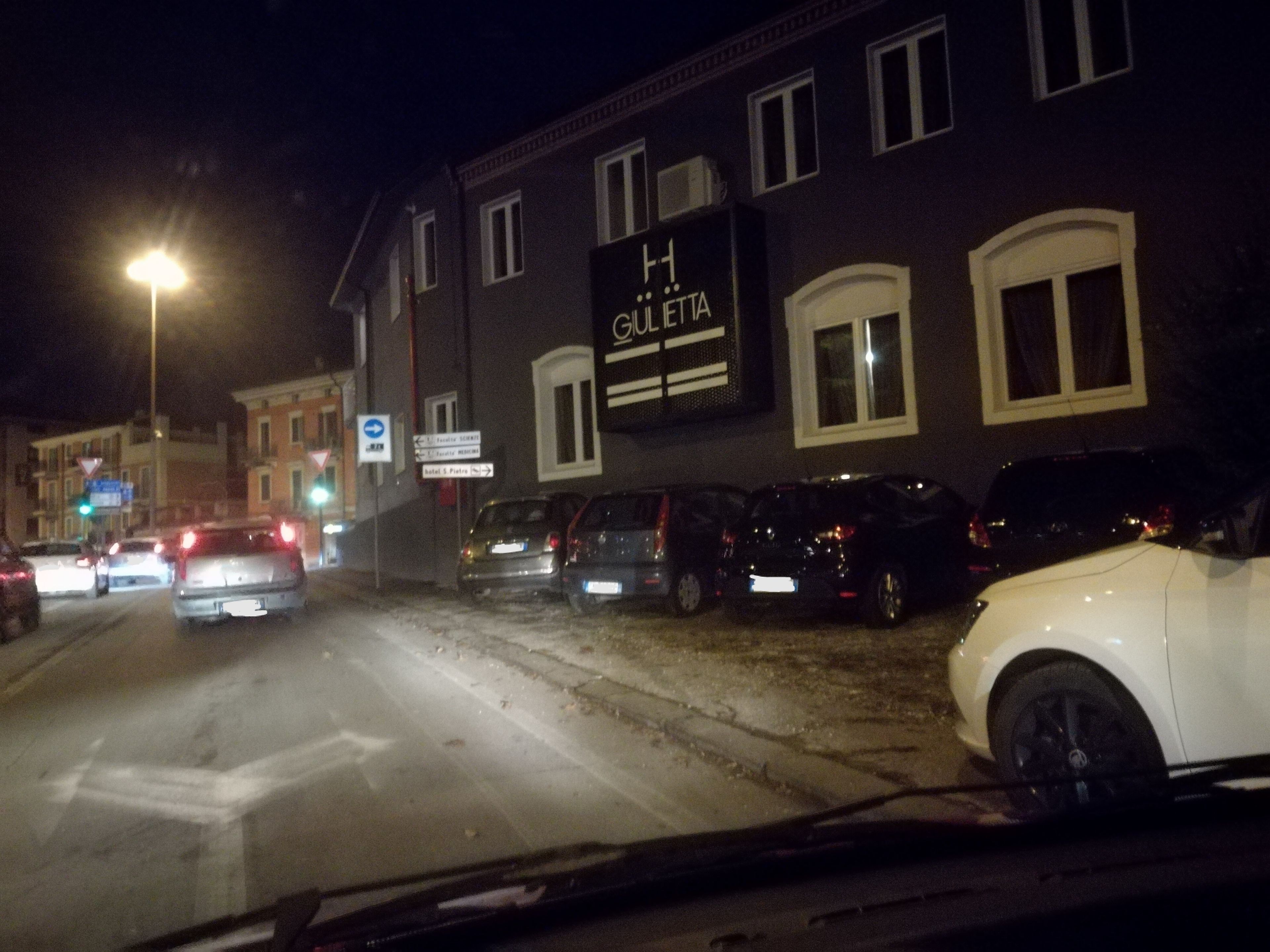 front of property – evening/night