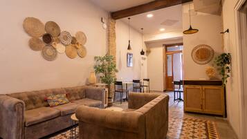 Sala de estar en el lobby