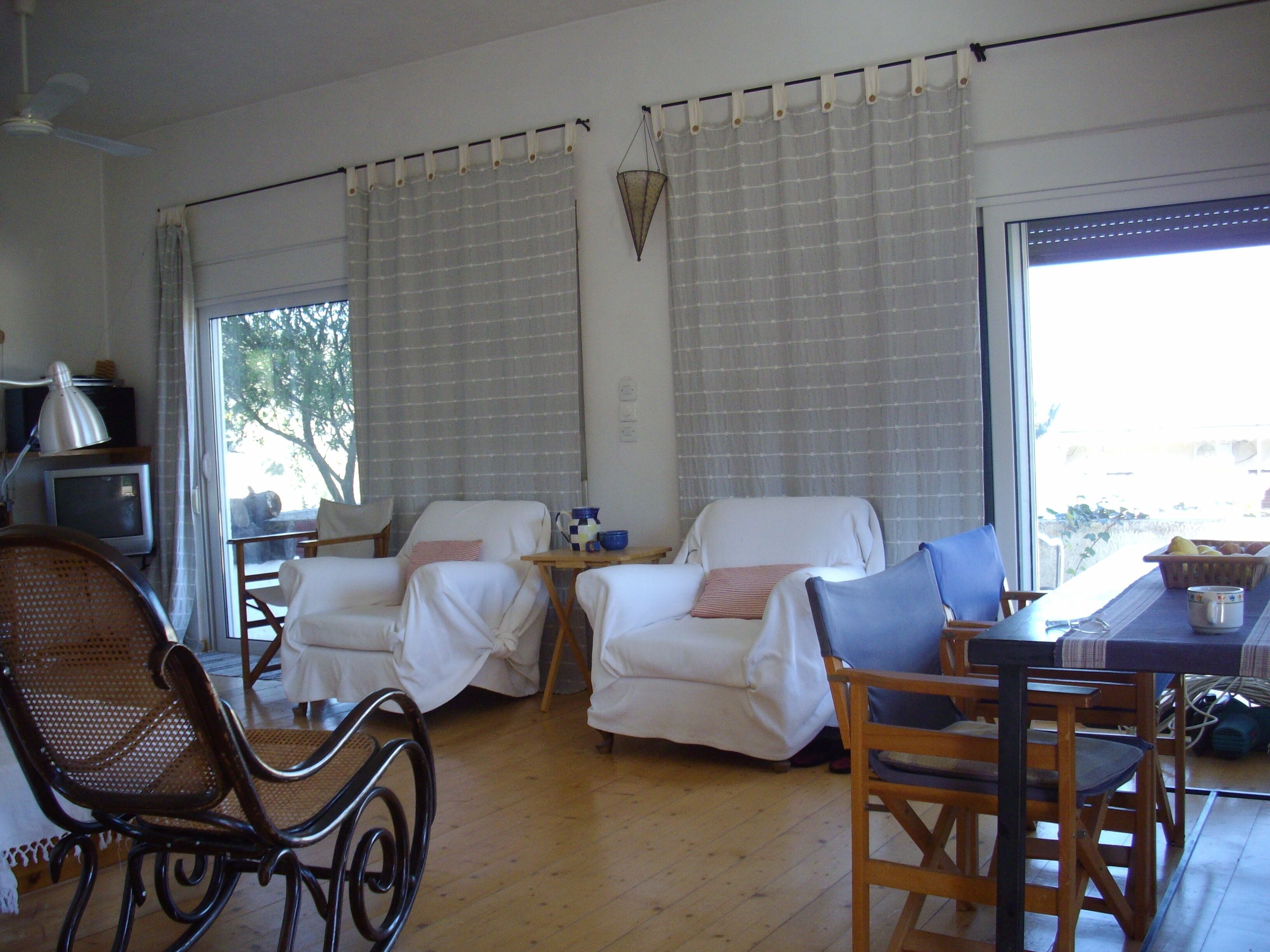 In the center of Ancient Greece and Saronic sea