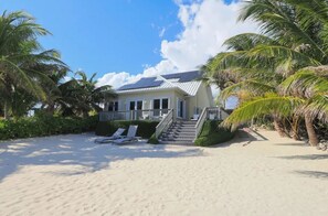 Exterior - Luxurious 2 Bdr Beachfront Villa - Coral Beach House - Excellent Cayman value! (Bodden Town)