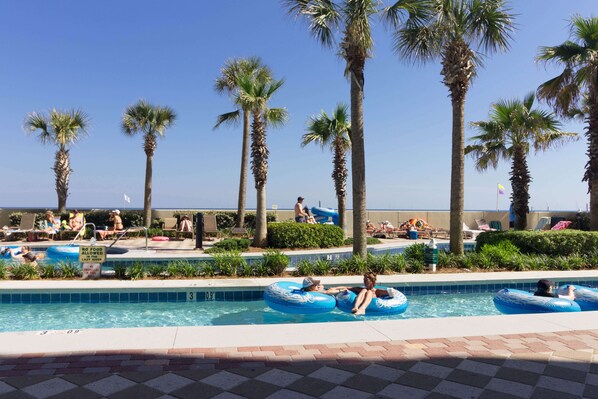 Indoor pool, outdoor pool