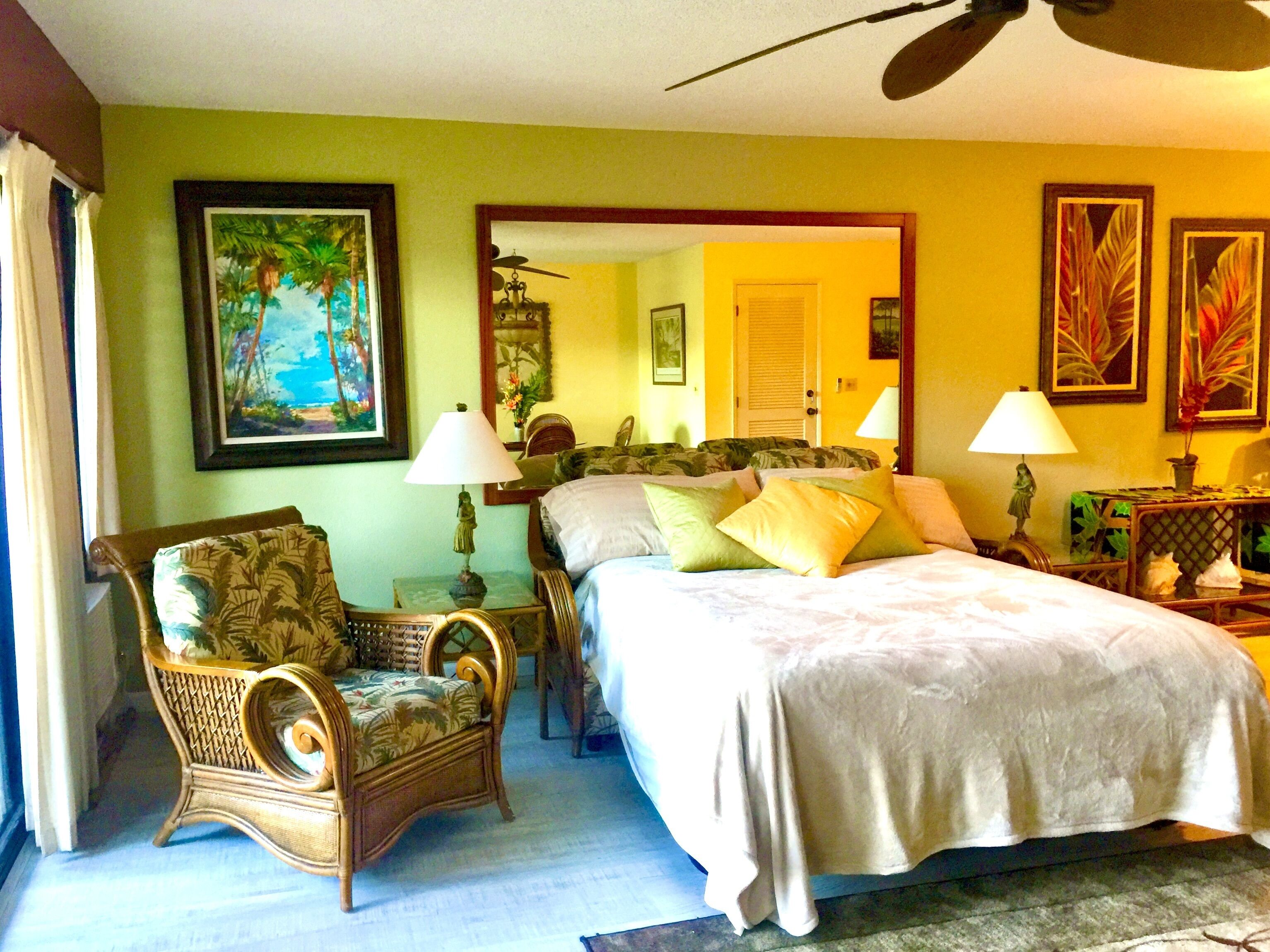 1 bedroom, iron/ironing board, travel crib, free WiFi
