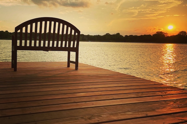 Sunset from the dock