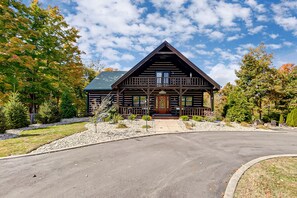 Exterior - Horse Ranch Log Home w/ Hot Tub & Lake! (Loveland)